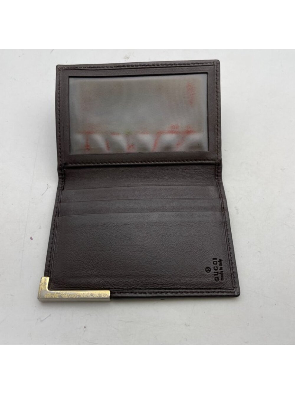 Gucci GG Canvas Card Case Brown - Picture 3 of 15